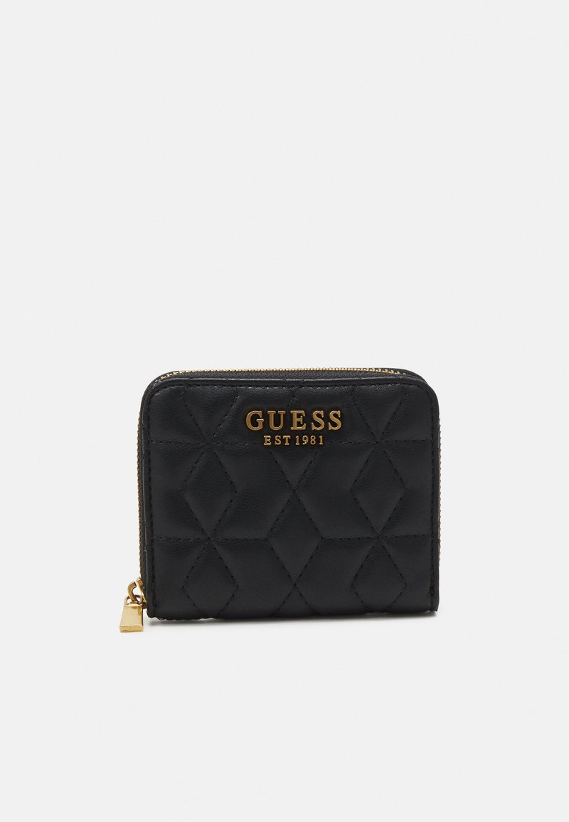 GUESS Valla Zip Around Geldbörse - Handgelenktasche Organizer Schwarz