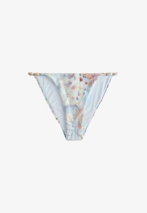 Next, TANGA FIT - BEADED BIKINI BOTTOMS . - Braguita de bikini - pastel blue shell