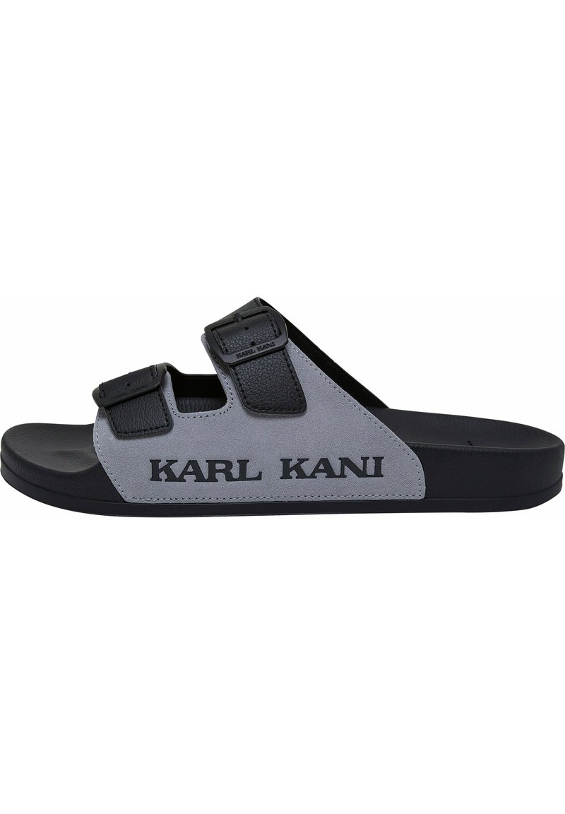 Karl Kani POOL - Pantoletai - grey black