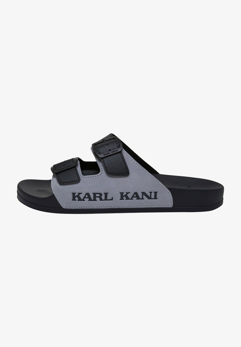 Karl Kani POOL - Papucsszandálok - grey black
