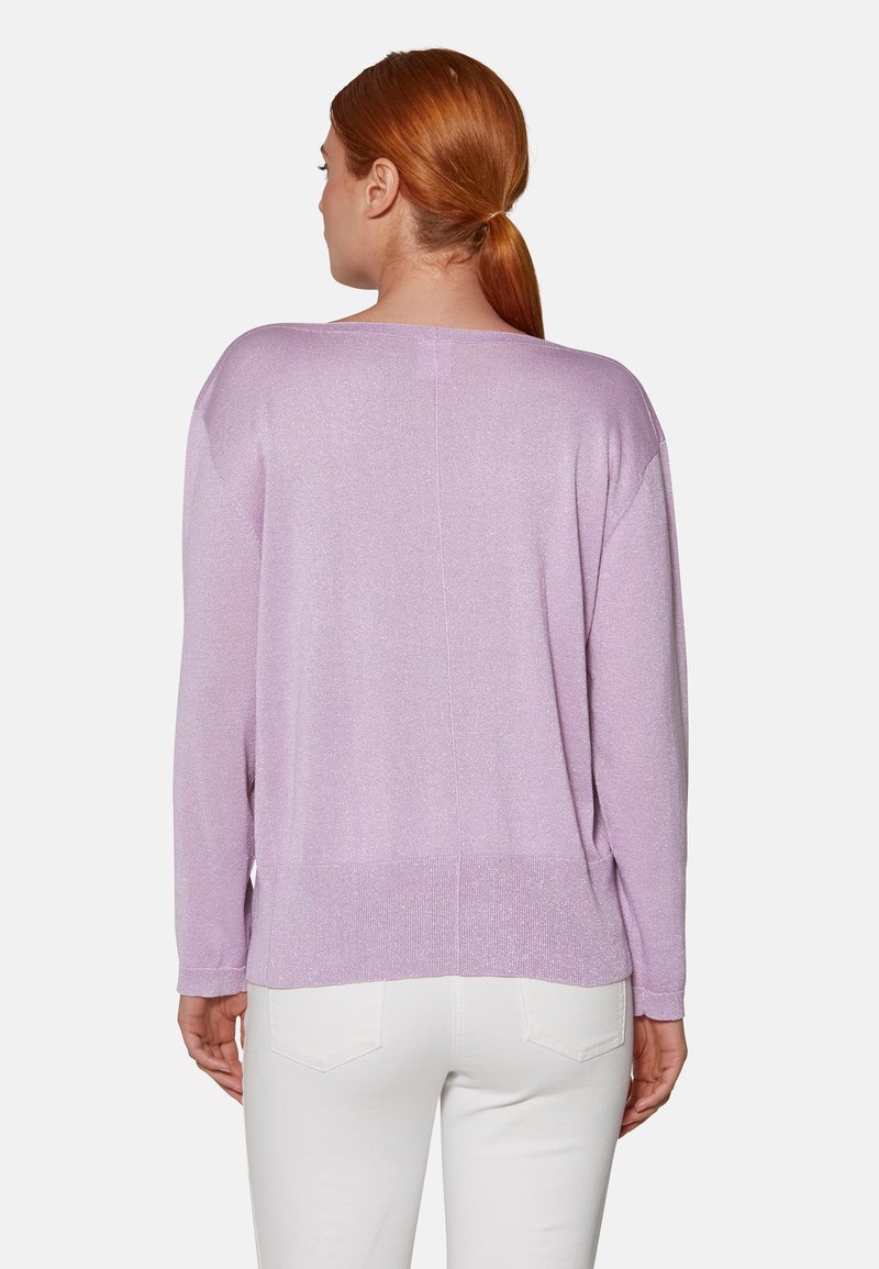 Damen Strickjacken | MADELEINE Strickpullover eisrose silberfarben/rosa meliert - TV47187 Damen Strickjacken | MADELEINE Strickpullover eisrose silberfarben/rosa meliert - TV47187