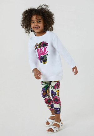 SET - Felpa - white floral
