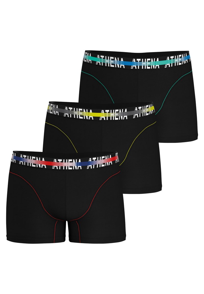 Athena 3 PACK - Boxers - noir/noir/noir