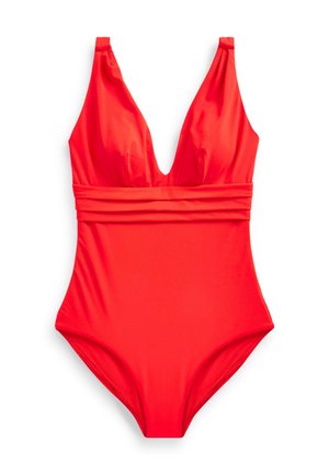 TAN SPOT PLUNGE - Peldkostīms - red