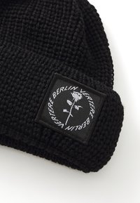 Vertere Berlin CIRCLE LOGO BEANIE UNISEX - Kapa - black