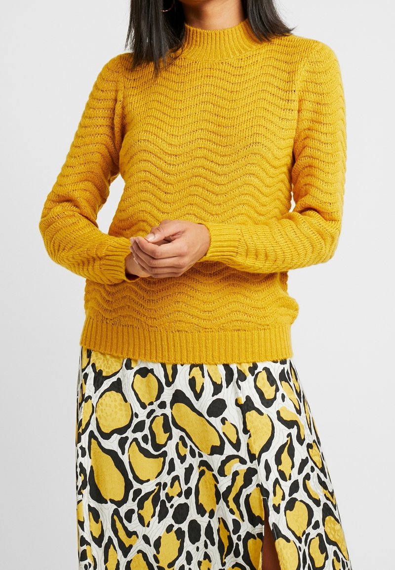 YAS Strickpullover - yellow