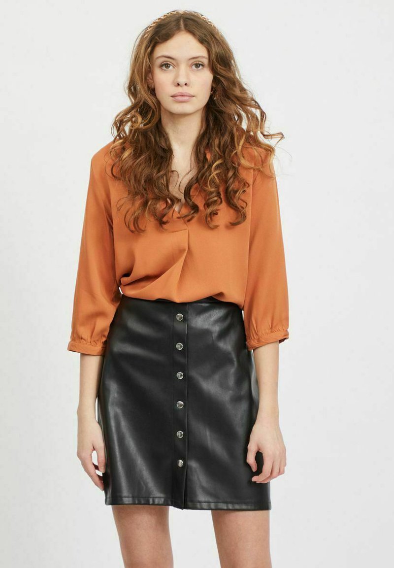 VILA VIDANIA 3/4 - Maglietta a manica lunga - adobe