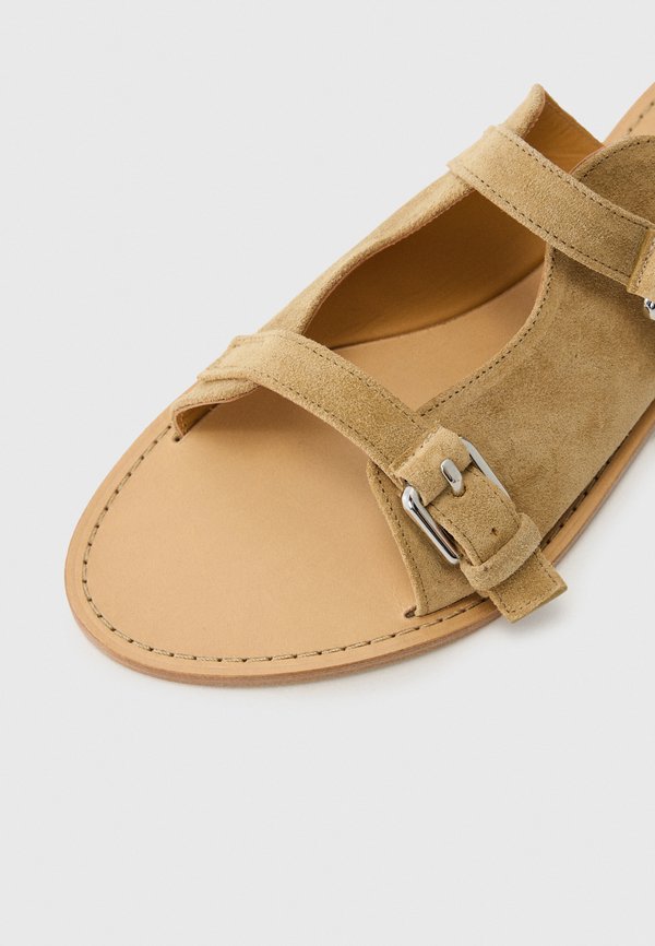 BUCKLES - Mules - beige4