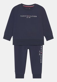 Tommy Hilfiger BABY ESSENTIAL CREWSUIT SET UNISEX - Tracksuit - twilight navy