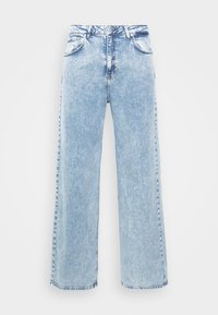 MARINO - Sirgete säärtega teksad - light-blue denim