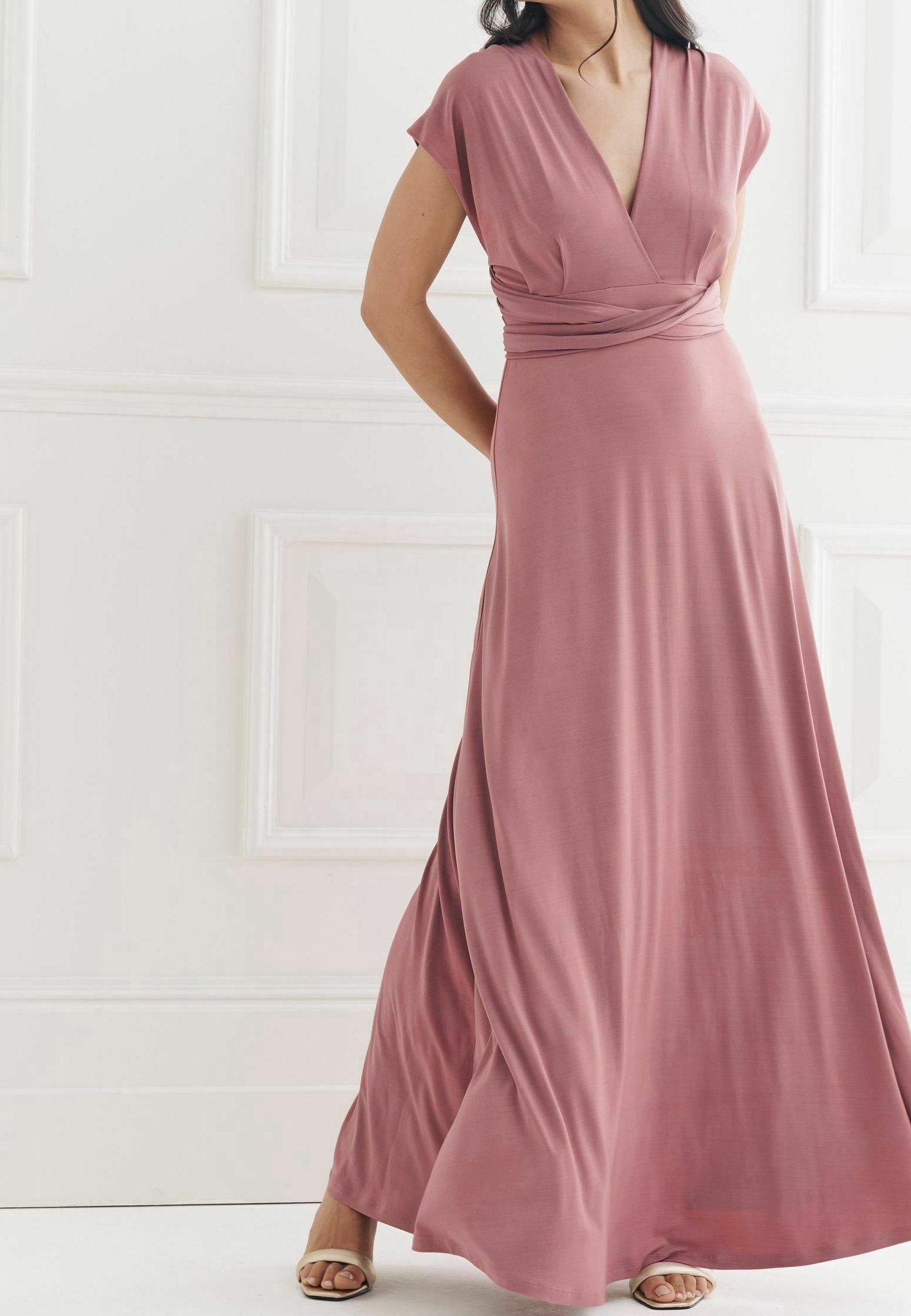 Robe Transparente Violette Next Taille 6 - Style Fluide Et Féminin Avec étiquettes