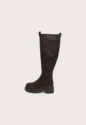 Even&Odd by Zalando, Ботуши с платформа - dark brown