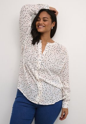 AMI  - Bluza - chalk multicolor dots