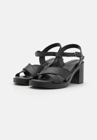 Tamaris Sandali con plateau - black