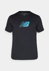 LIGHTWEIGHT GRAPHIC - Spordi T-särk - black