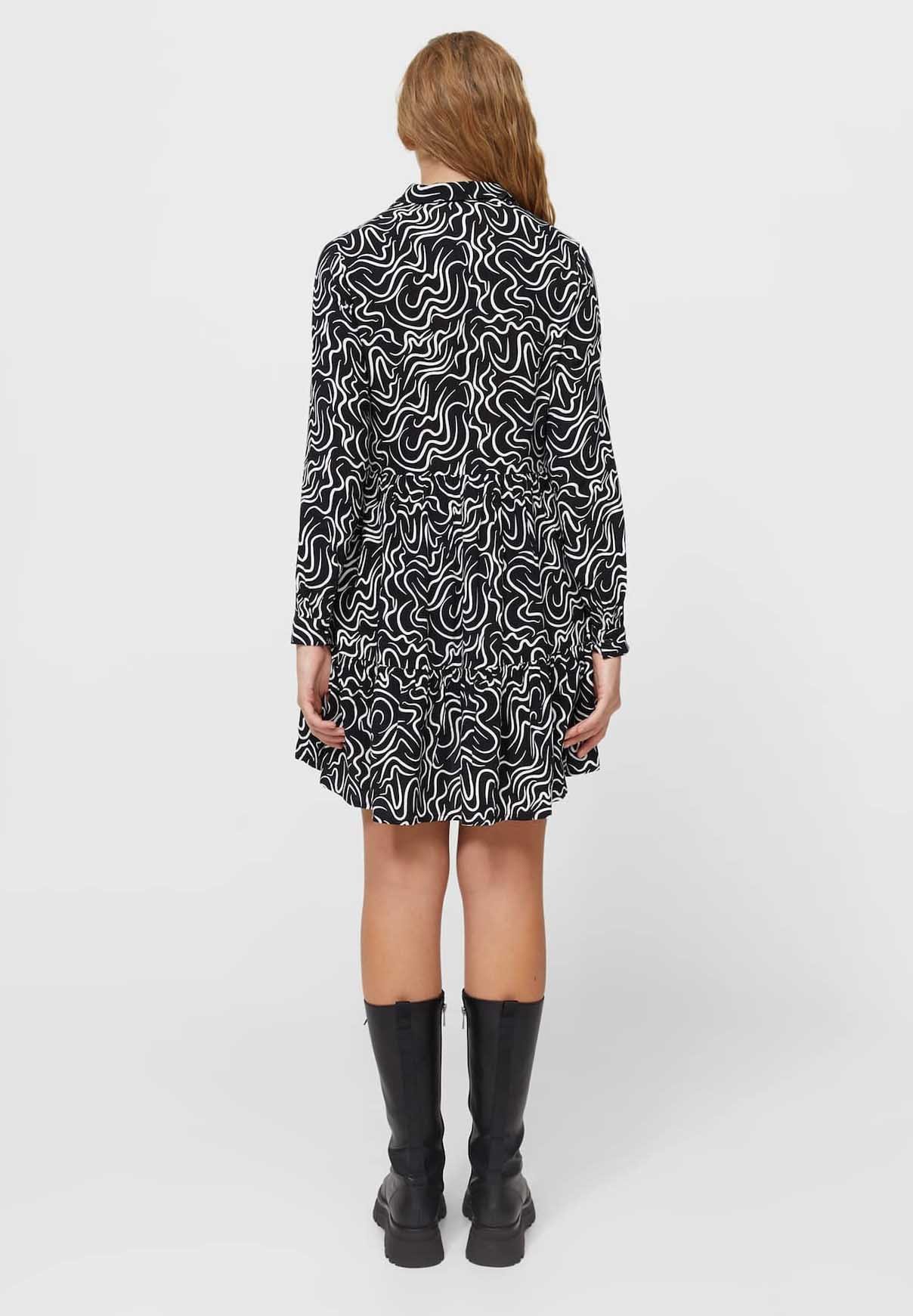 robe leopard stradivarius