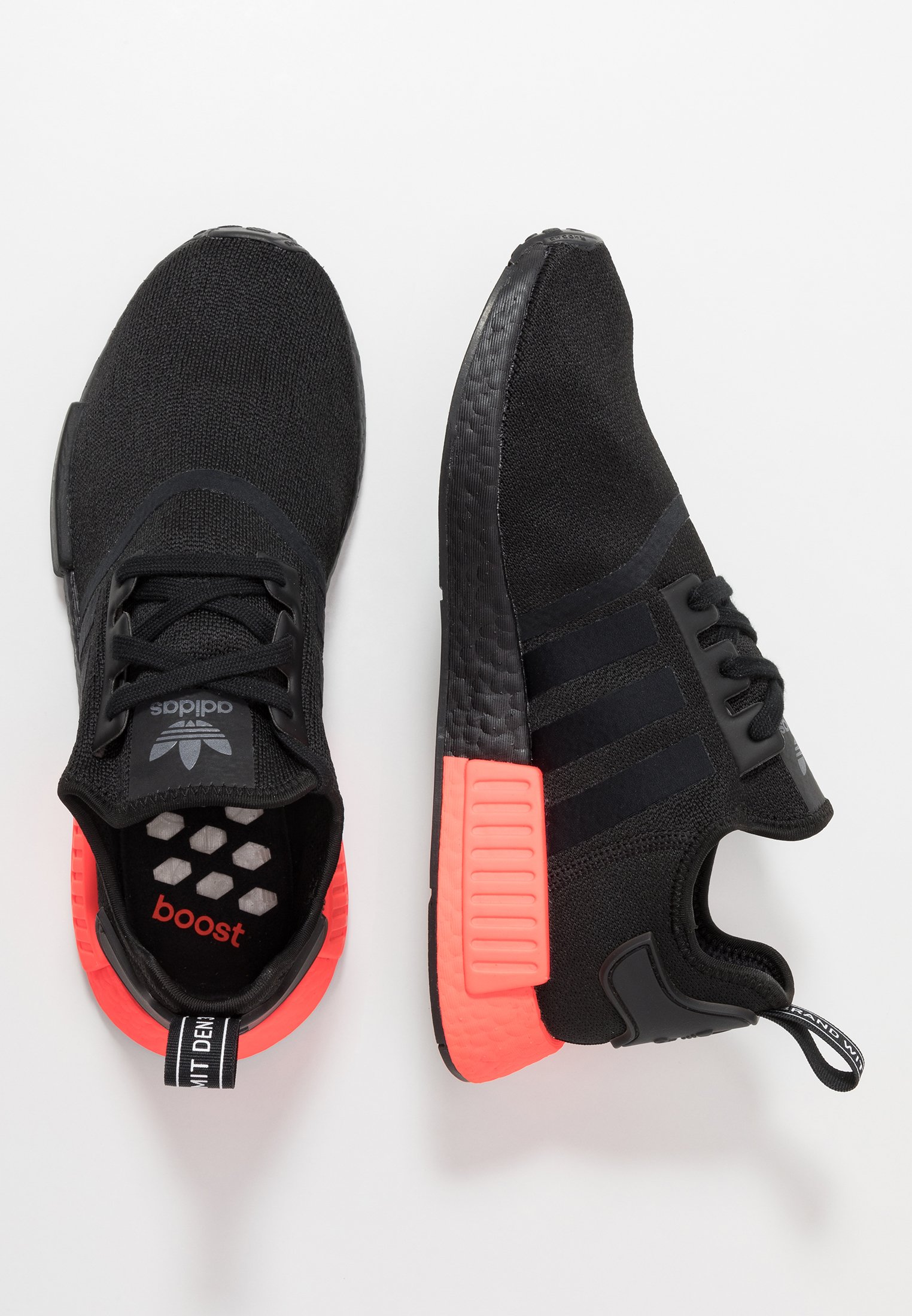 adidas Originals NMD_R1 Sneaker low core blacksolar red adidas Originals NMD_R1 Sneakers core blacksolar red