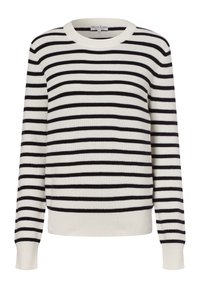 Marie Lund Stickad tröja - dark blue