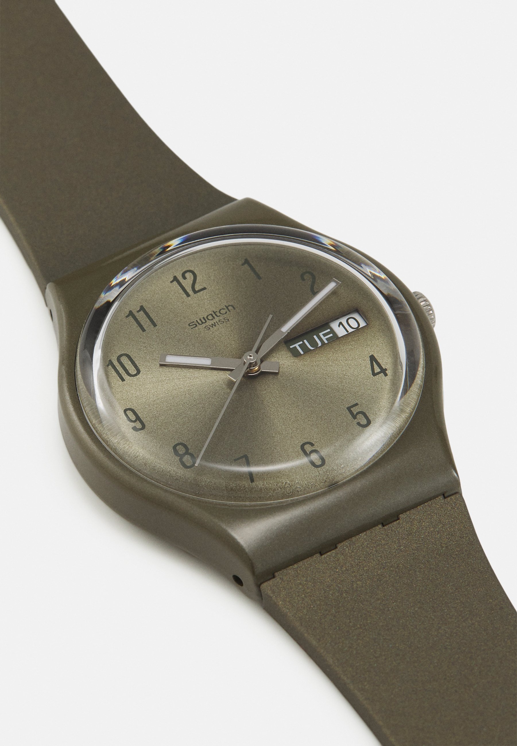 Swatch PEARLYGREEN - Montre - khaki/kaki - ZALANDO.FR