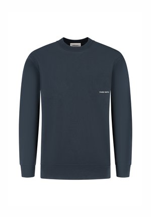 LOOSE FIT CREWNECK LS - Sweatshirt - navy