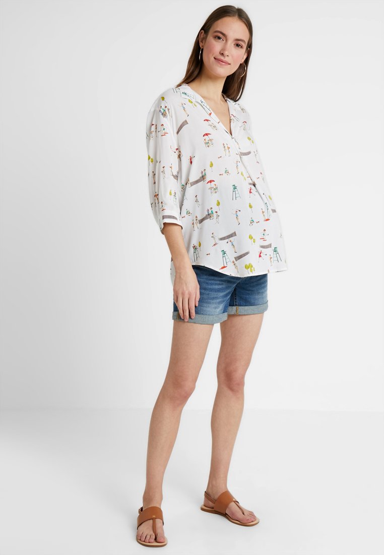 Damen Kleider | Forever Fit TURN UP Jeans Shorts blue/blau - MH59339 Damen Kleider | Forever Fit TURN UP Jeans Shorts blue/blau - MH59339