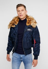 Alpha Industries - 45P HOODED CUSTOM - Veste d'hiver - rep blue Image miniature 1