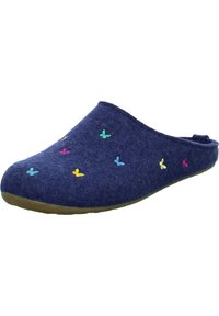 Haflinger Slippers - jeans/blau