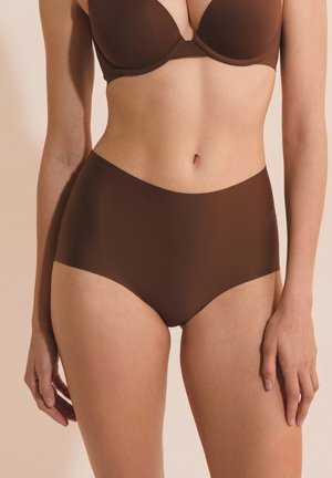 Etam, PURE INVISIBLE - Boyshorts - chocolat