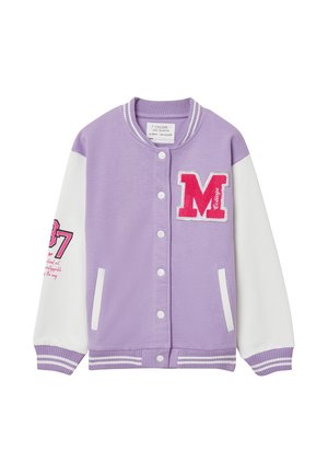 Bomberjacke - lilla brillante