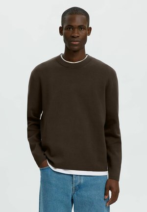 Selected, Pullover - turkish coffee