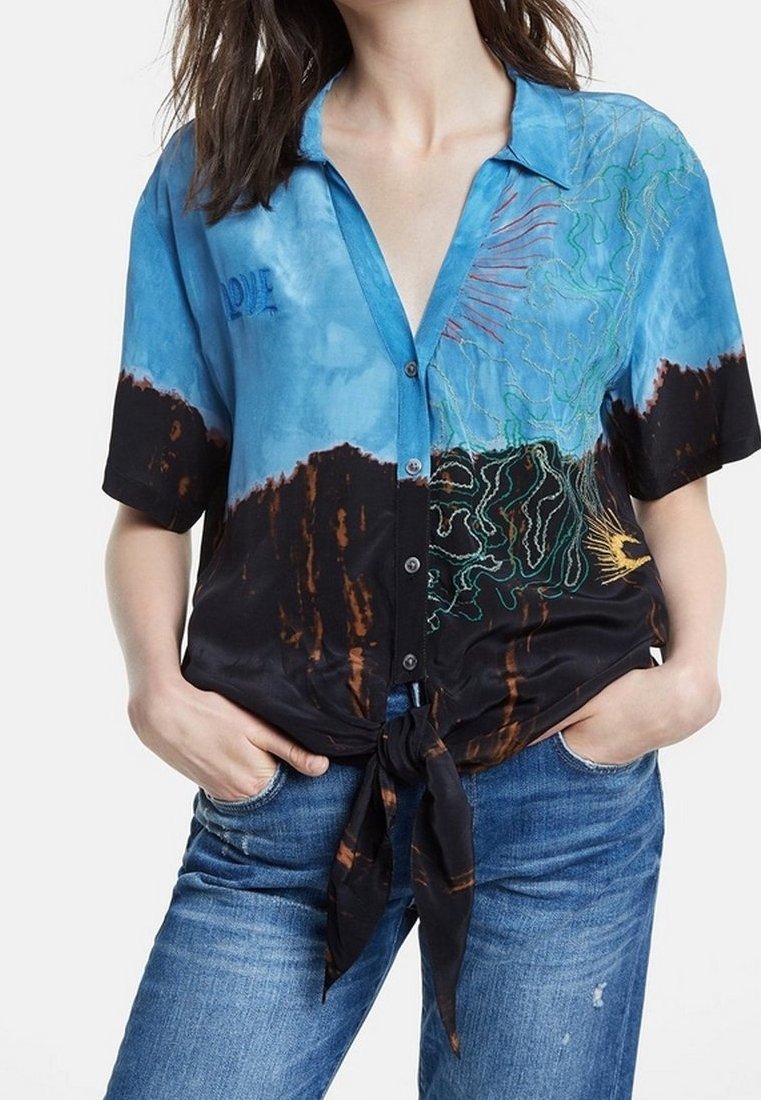 Desigual Chemisier - blue
