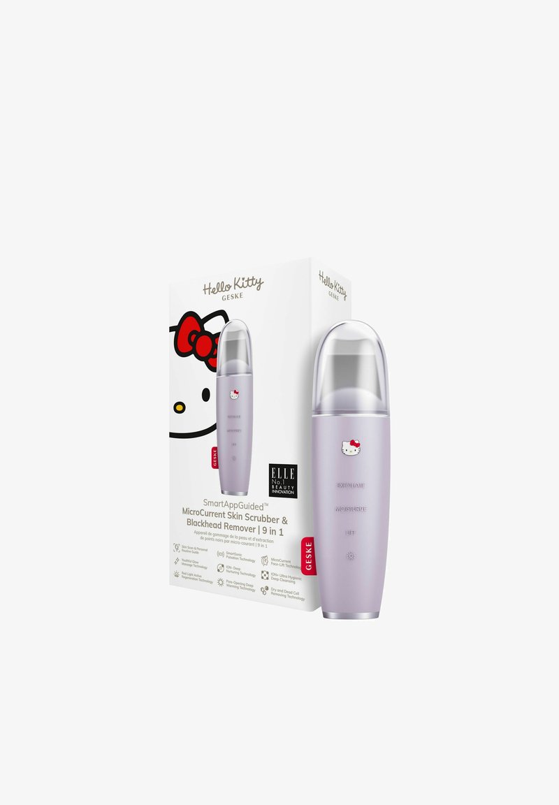 GESKE - MICROCURRENT SKIN SCRUBBER BLACKHEAD REMOVER 9 IN 1 - Huidverzorgingstool - hello kitty purple, Vergroten
