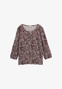 Geselecteerd, dark red abstract dot design