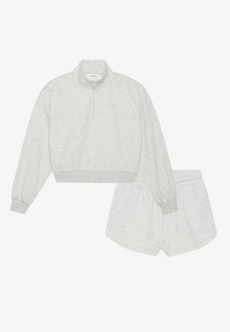 Even&Odd Trainingsbroek lichtgrijs gemêleerd