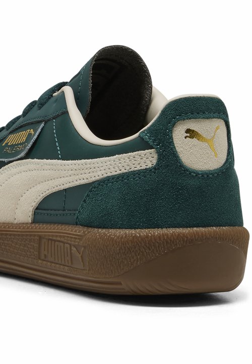 PUMA PALERMO JR UNISEX - Baby shoes - dark green-alpine snow — foto 4