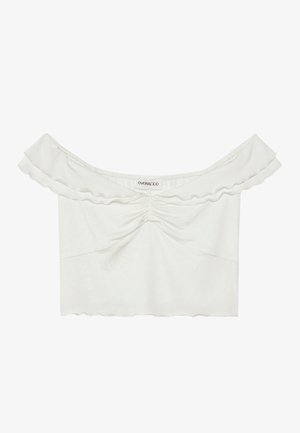 Even&Odd Trükipildiga T-särk - white