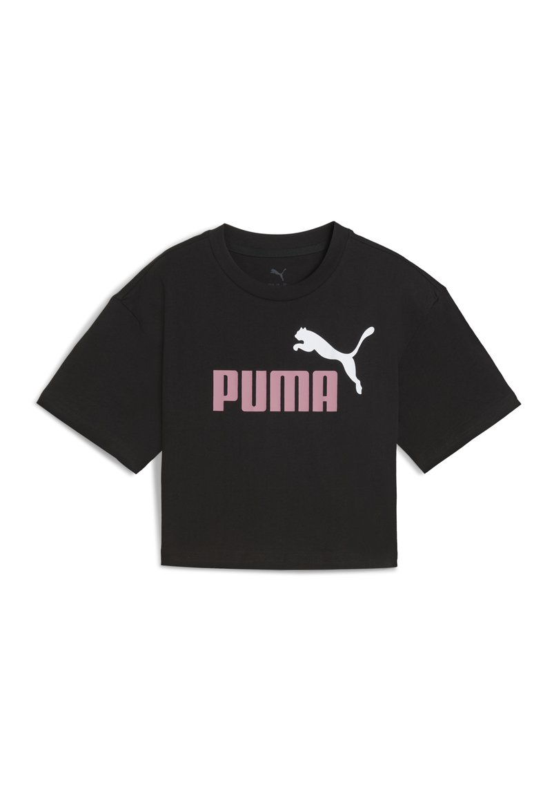 Puma T-shirt print donkerroze