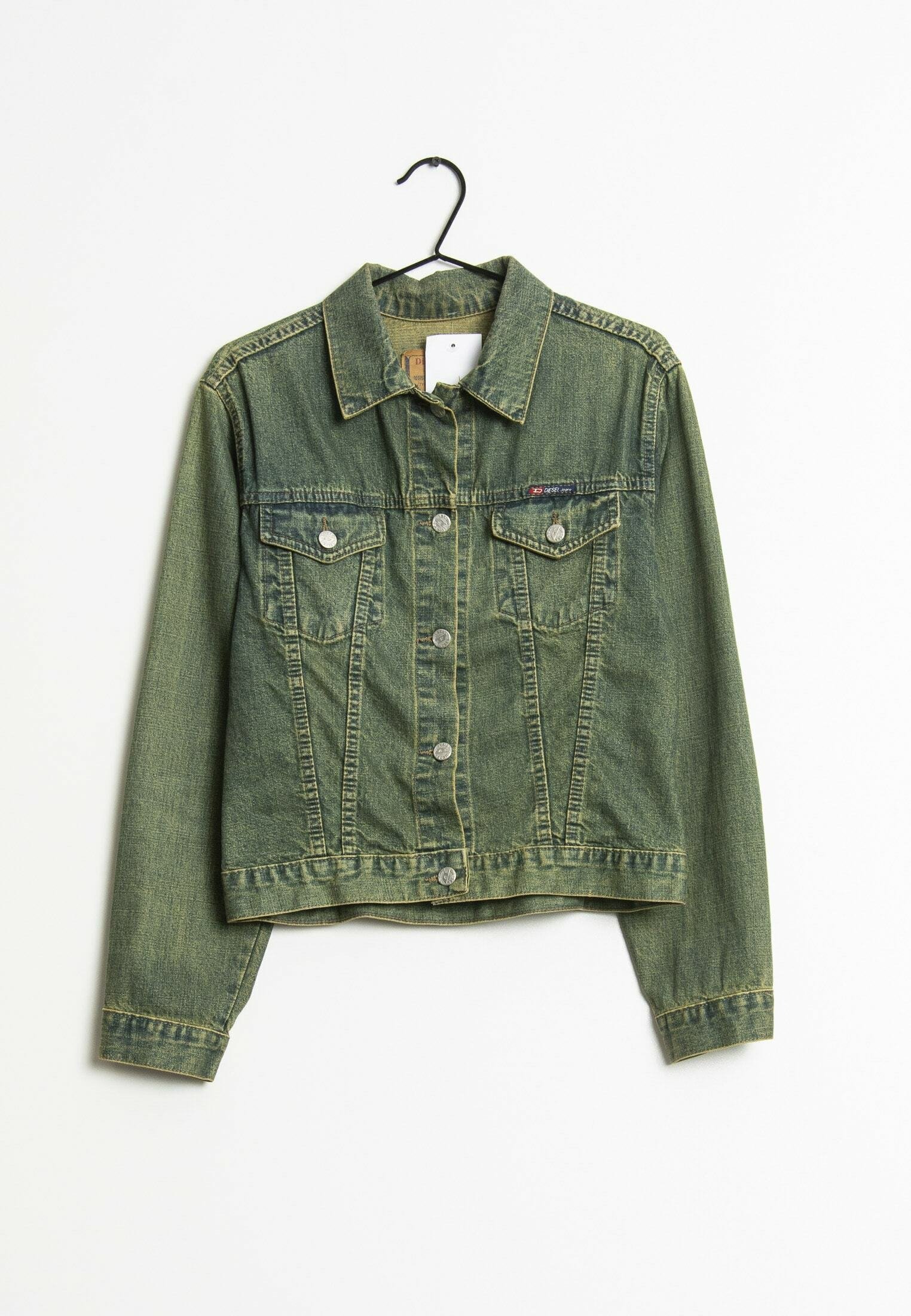 Diesel Denim jacket - green - (Pre 