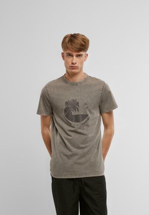 T-Shirt print - asphalt