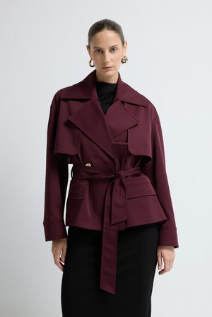 adL WITH BUTTONS - Chaqueta fina - mauve