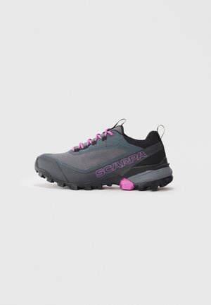RIBELLE CROSS 2 GTX - Hiking shoes - dark gray/purple