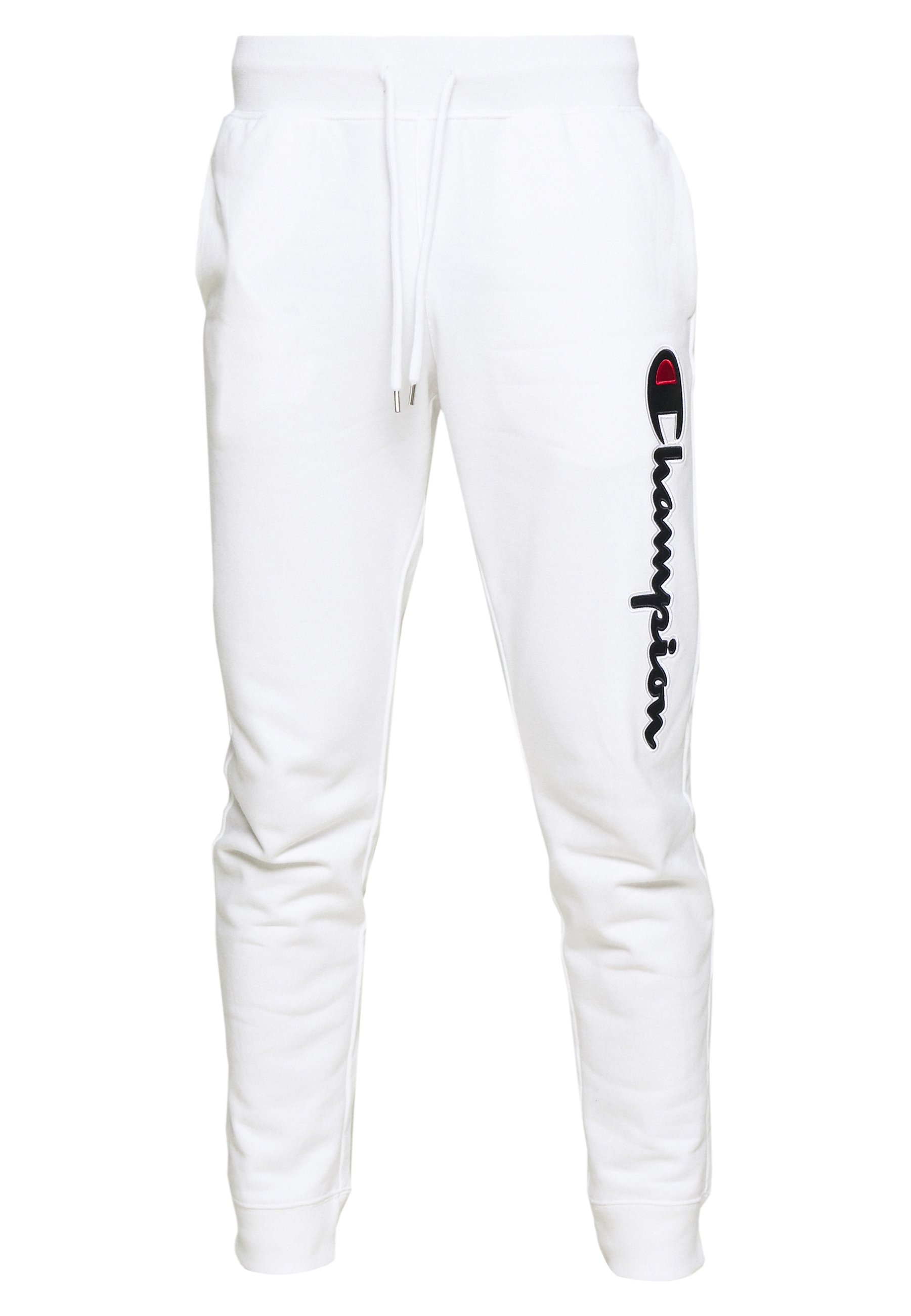 white champion tracksuit bottoms