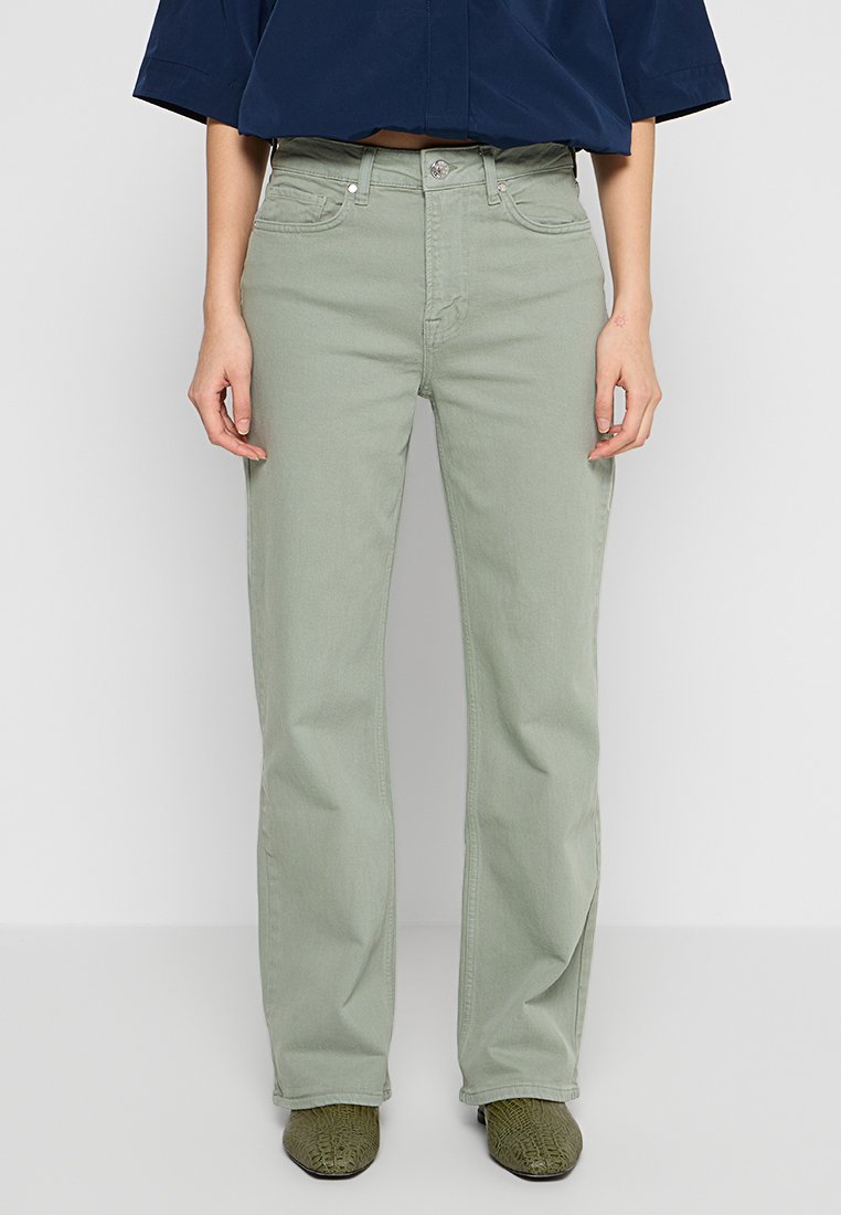 Tomorrow Straight leg jeans groen Tomorrow Straight leg jeans groen