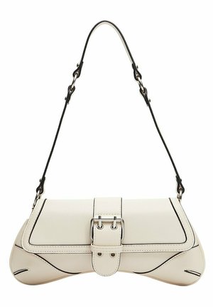 WITH BUCKLE - Kabelka - white