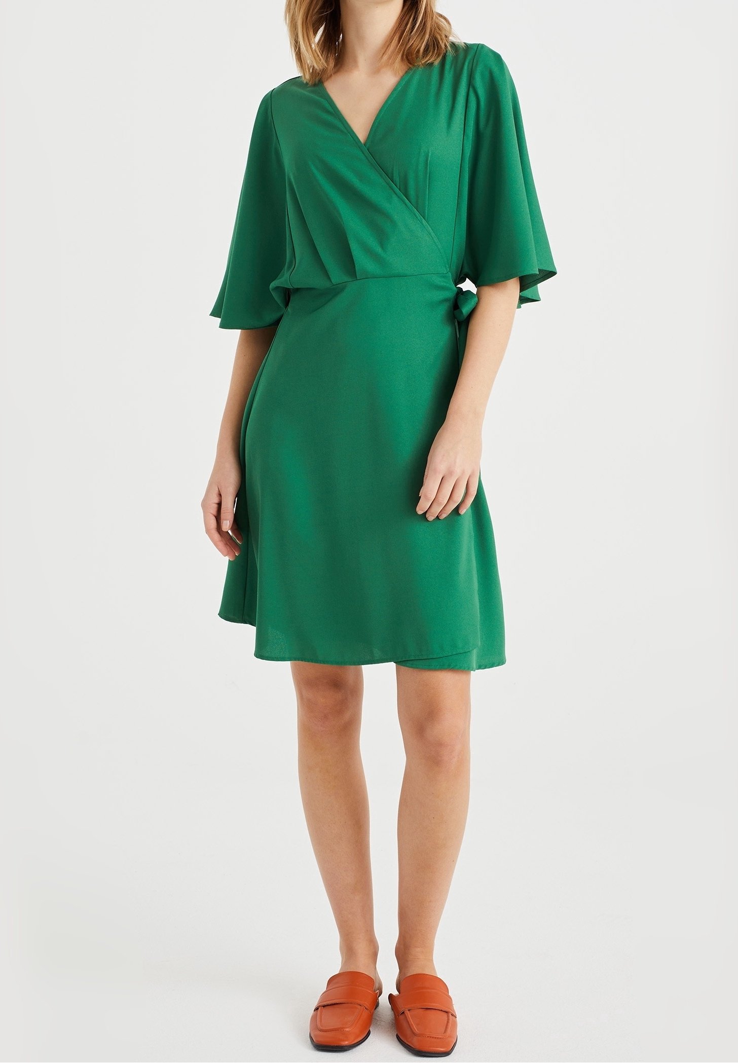 WE Fashion Day dress - green - (Pre-owned) - Zalando.ie