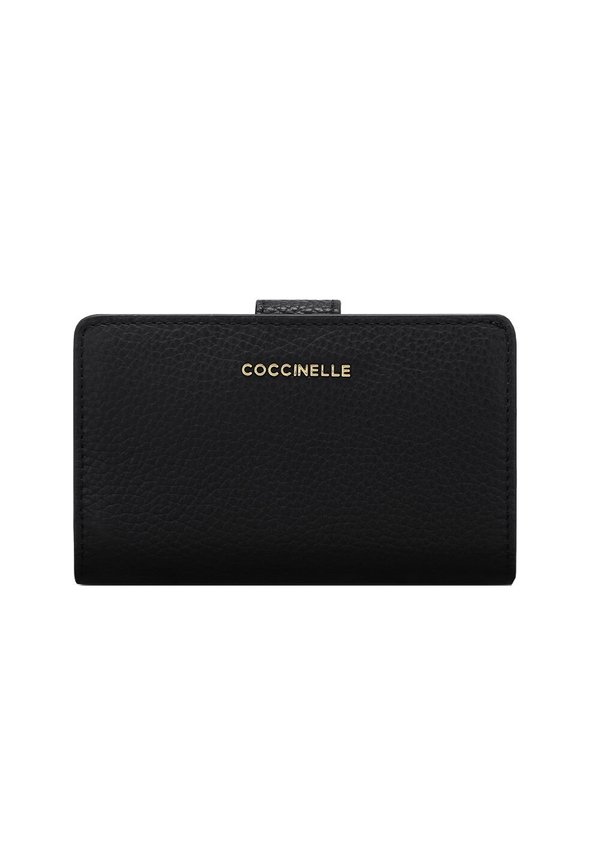 METALLIC SOFT MEDIO - Wallet - nero