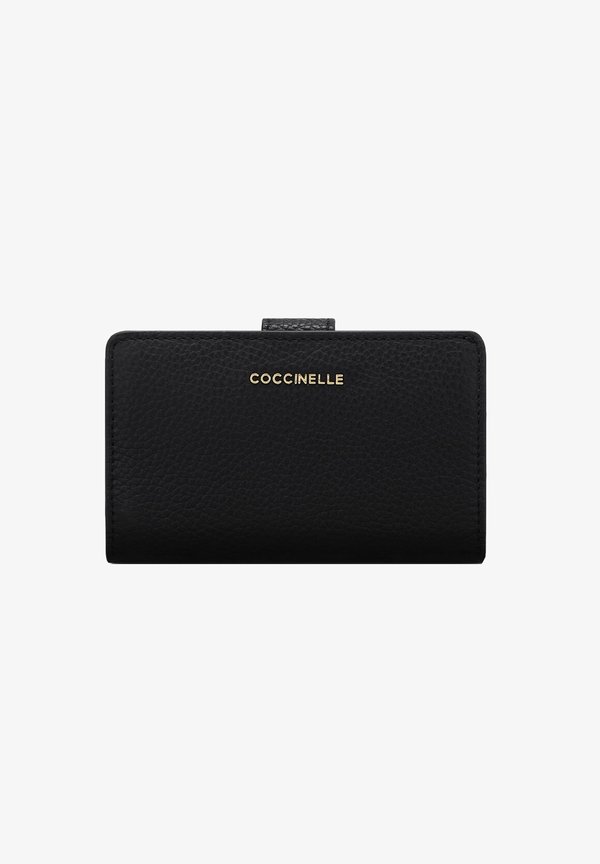 METALLIC SOFT MEDIO - Wallet - nero