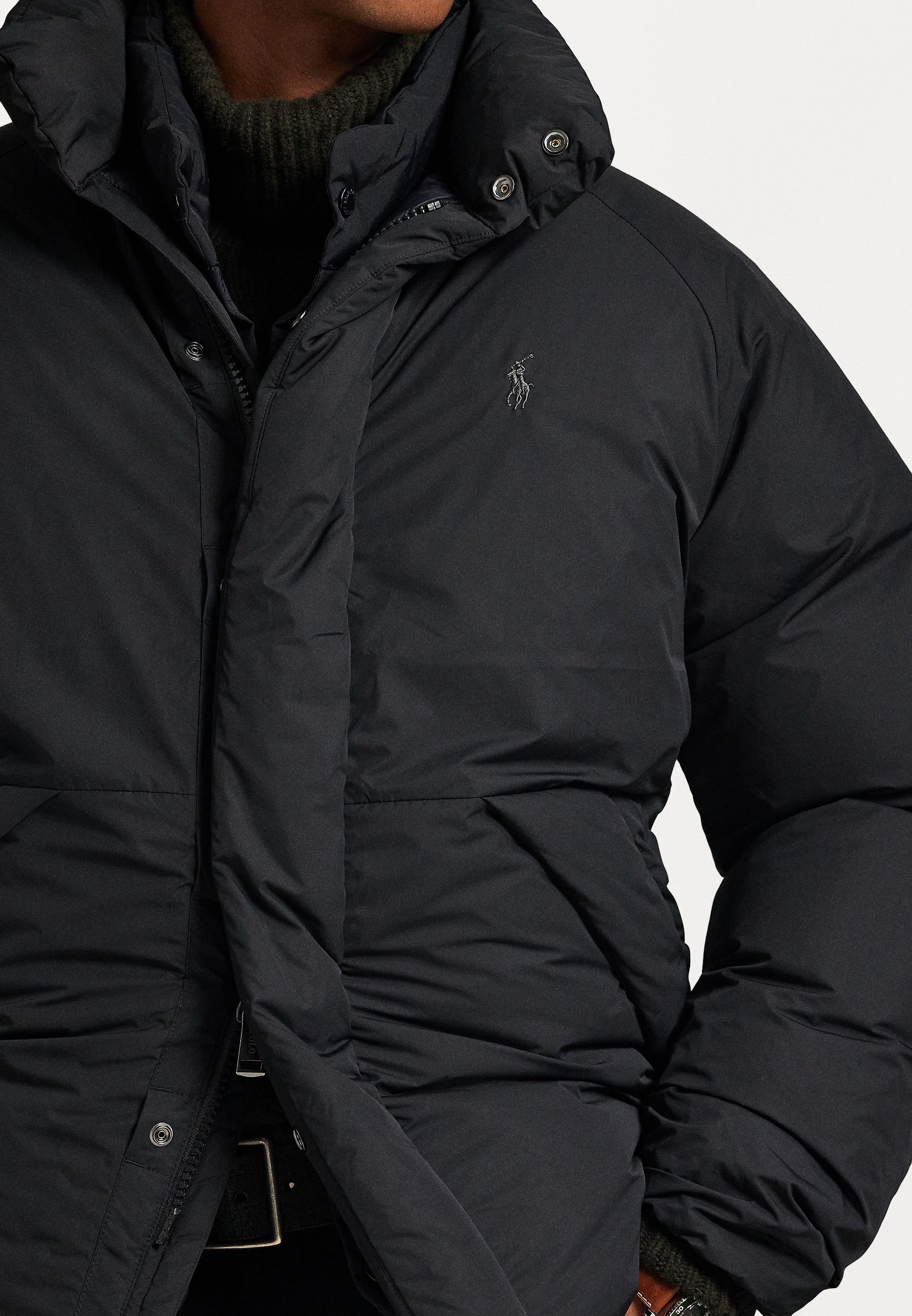 Polo Ralph Lauren MOCKNECK DOWN JACKET - Daunenjacke - polo black