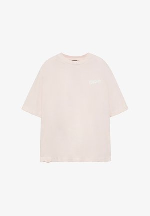 PULL&BEAR, STWD GRAFFITI LOGO - T-SHIRT - T-shirt imprimé - pink