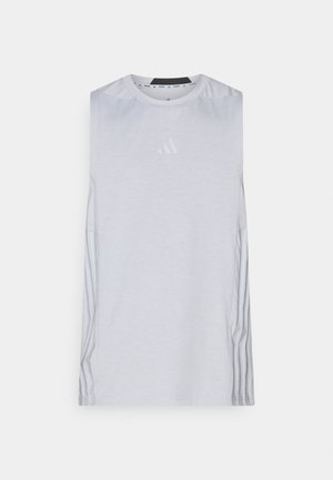 adidas Performance, D4T WORKOUT 3 STRIPES - Топ - halo silver-coloured
